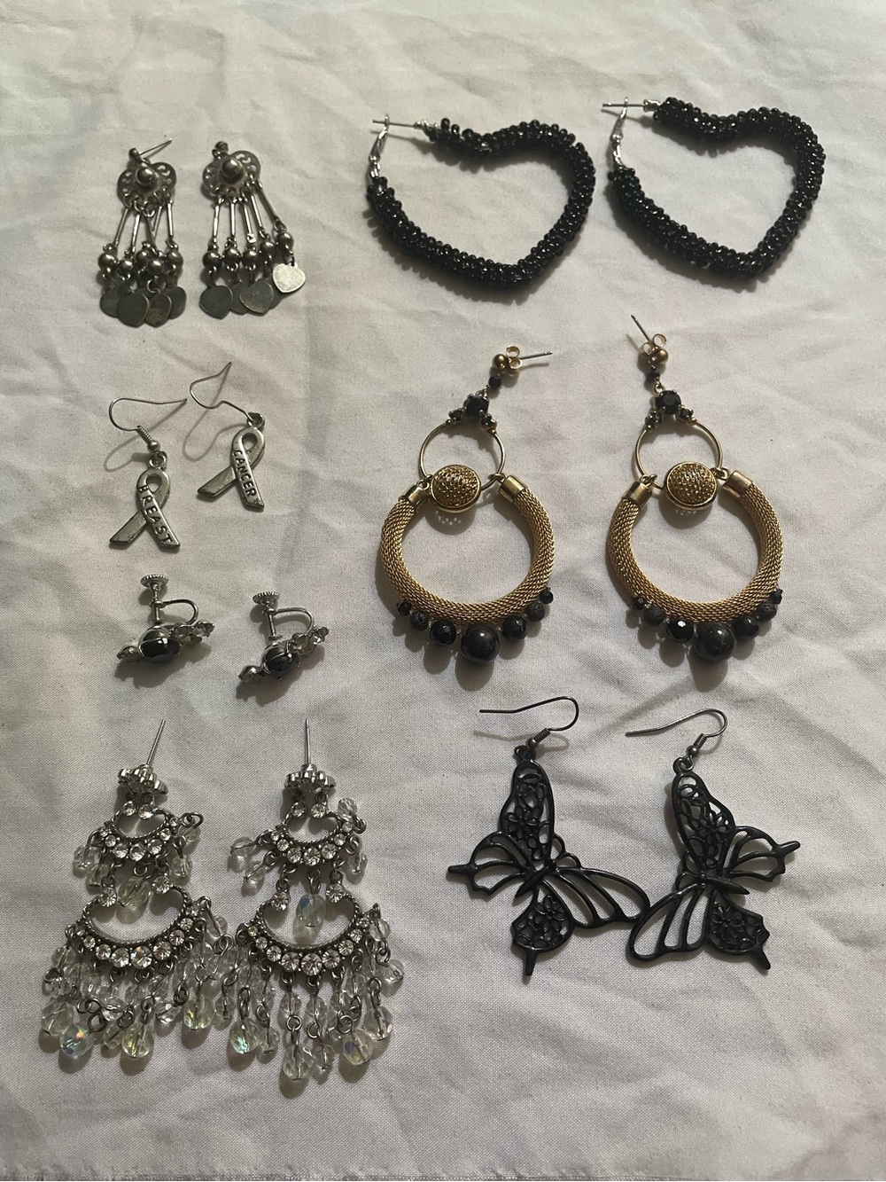7 earrings